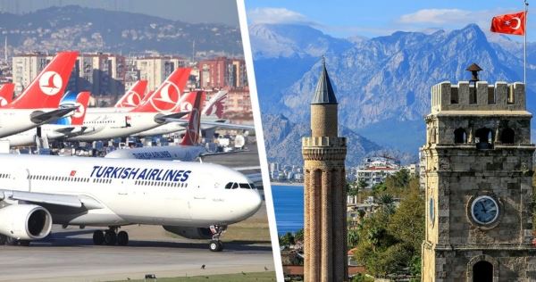 Turkish Airlines нарастит перевозку туристов на курорты Турции на 18% в 2020 году